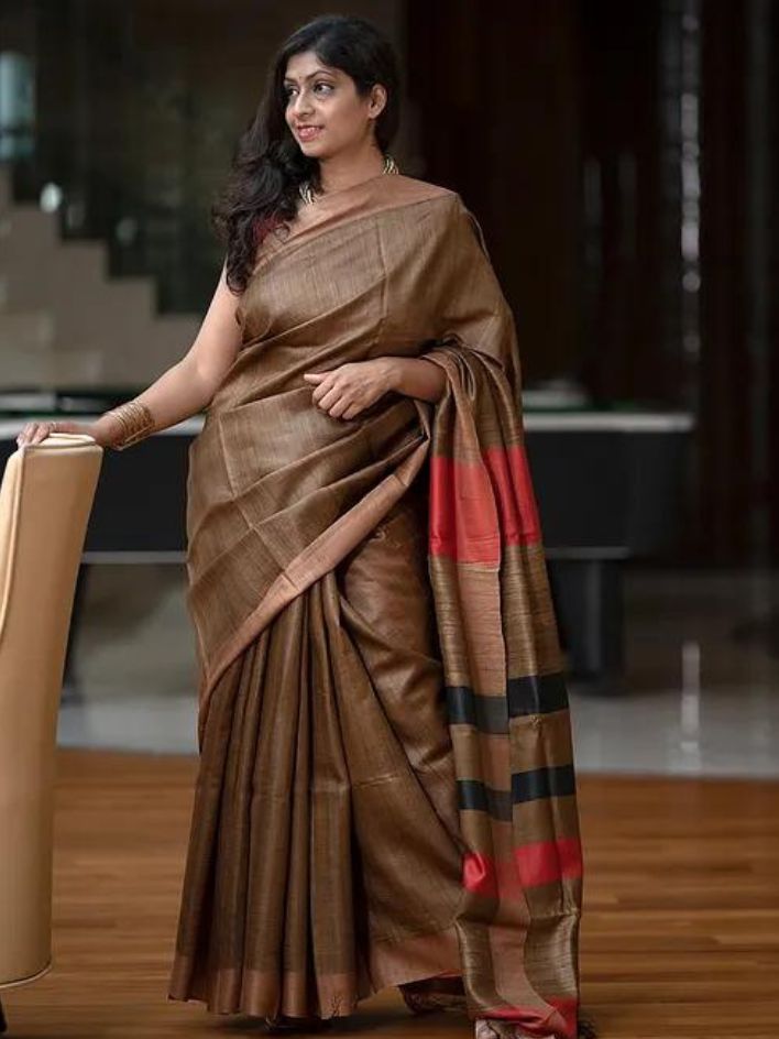 tussar-sarees