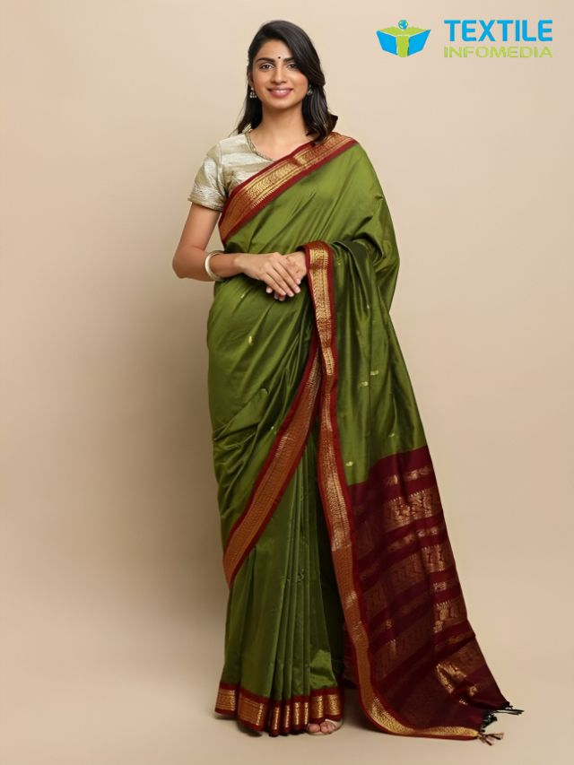 Gadwal Cotton Saree From Kolkata